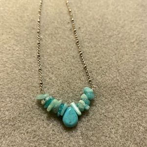 Amazonite with turquoise necklace